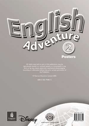 English Adventure Level 2 Posters de Anne Worrall