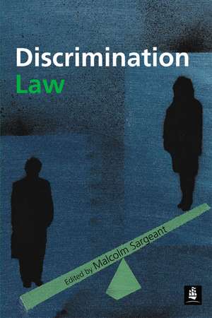 Discrimination Law de Malcolm Sargeant