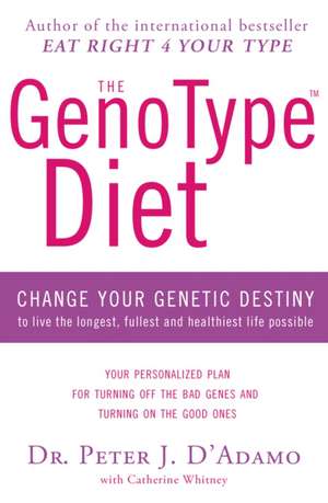 The GenoType Diet de Catherine Whitney