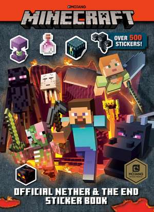 Minecraft Official the Nether and the End Sticker Book (Minecraft) de Stephanie Milton