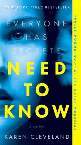 Need to Know de Karen Cleveland