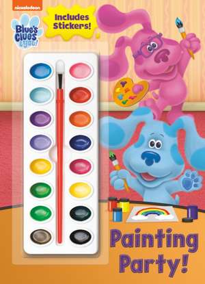 Painting Party! (Blue's Clues & You) de Golden Books