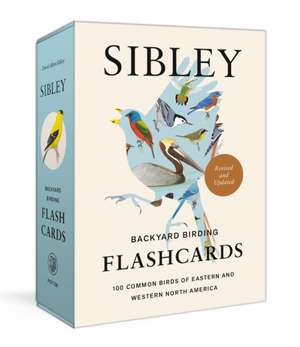 Sibley Backyard Birding Flashcards, Revised and Updated de David Allen Sibley