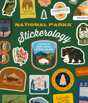 National Parks Stickerology de Potter Gift