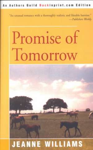 Promise of Tomorrow de Jeanne Williams