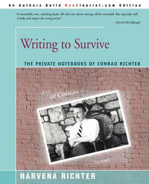 Writing to Survive de Harvena Richter