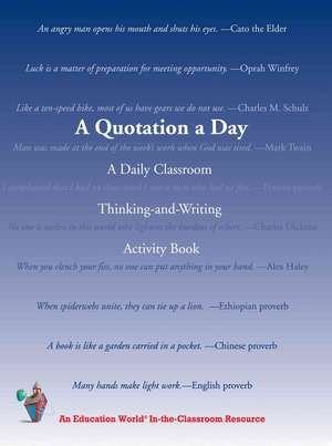 A Quotation a Day de World Inc Education World Inc