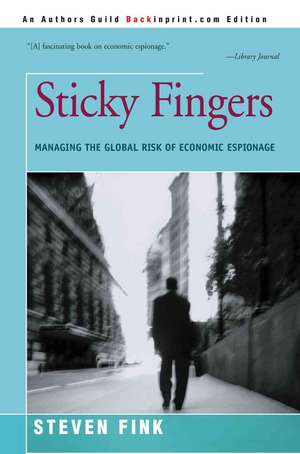 Sticky Fingers de Steven Fink