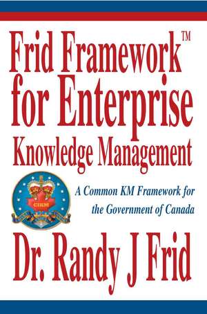 Frid Frameworktm for Enterprise Knowledge Management de Randy J. Frid