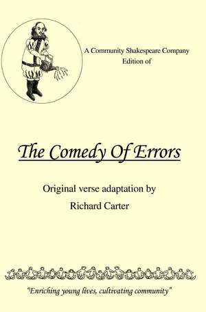 A Community Shakespeare Company Edition of the Comedy of Errors de Richard Carter