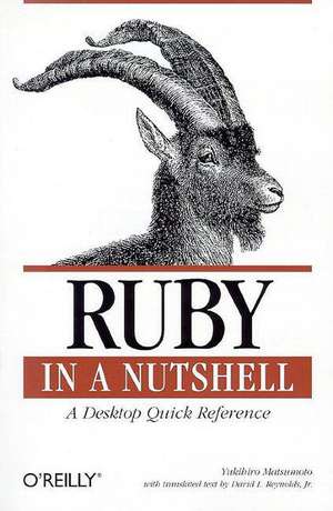 Ruby in a Nutshell de Yukihiro Matsumoto