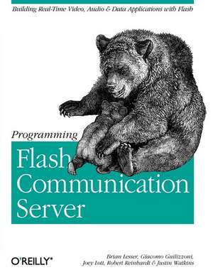 Programming Flash Communication Server de Robert Reinhardt