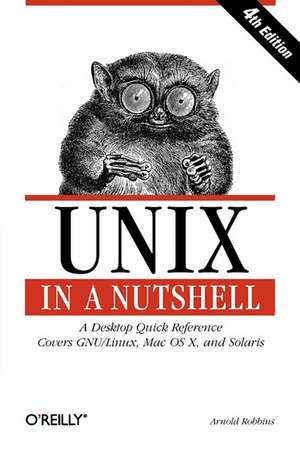 UNIX in a Nutshell de Arnold Robbins