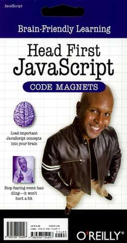 Head First JavaScript Code Magnets [With Magnets] de O'Reilly Media