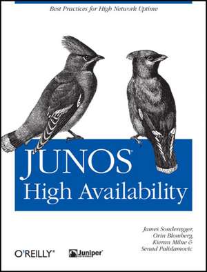 JUNOS High Availability de James Sonderegger