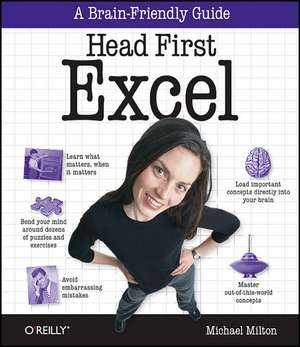 Head First Excel de Michael Milton