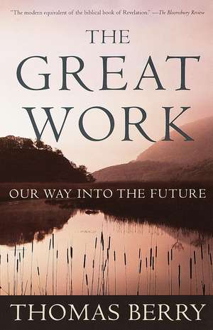 The Great Work: Our Way Into the Future de Thomas Berry