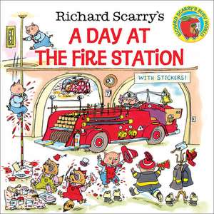 A Day at the Fire Station de Richard Scarry