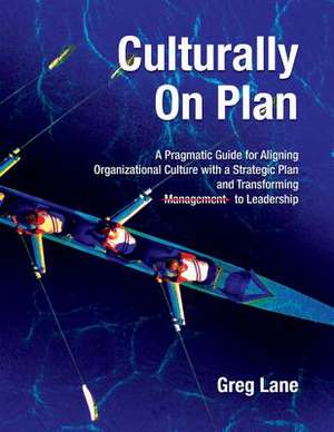 Culturally on Plan de Greg Lane