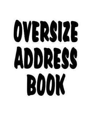 Oversize Address Book de Tri Media