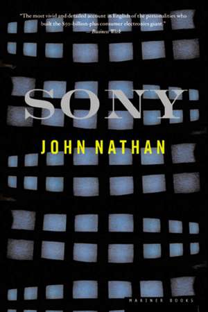 Sony de John Nathan