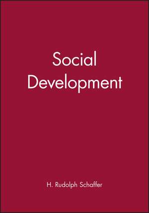 Social Development de R Schaffer