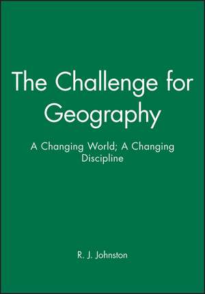 Challenge for Geography de R. Johnston