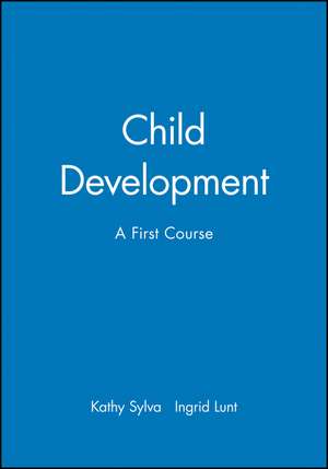 Child Development de Kathy Sylva