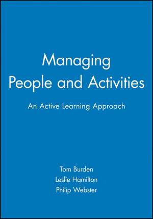 Managing People and Activities de Burden