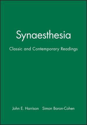 Synaesthesia – Classic and Contemporary Readings de S Baron–Cohen