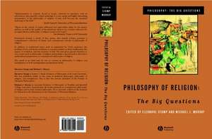 Philosophy of Religion – The Big Questions de E Stump