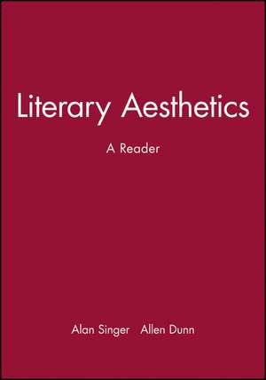 Literary Aesthetics – A Reader de A Singer