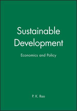 Sustainable Development de Rao