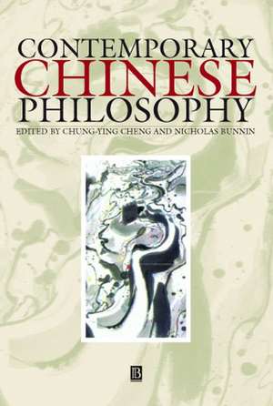 Contemporary Chinese Philosophy de CY Cheng