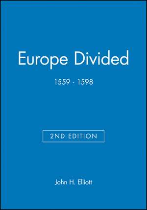 Europe Divided de Elliott