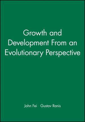 Growth and Development From An Evolutionary Perspective de J Fei