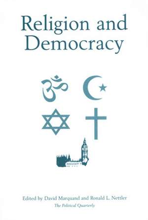 Religion and Democracy de D Marquand