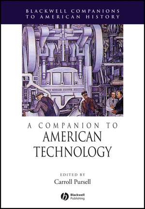 A Companion To American Technology de C Pursell