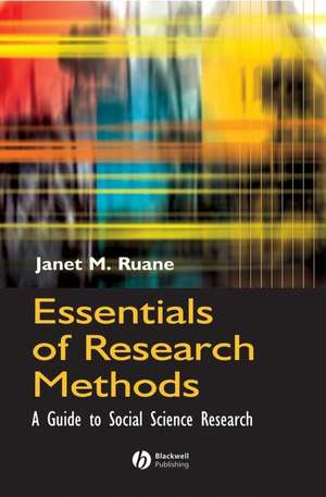 Ruane: Essentials Research Methods