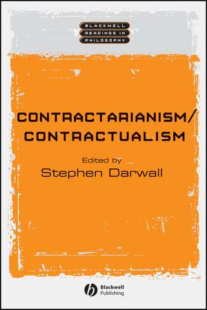 Contractarianism/Contractualism de Stephen Darwell