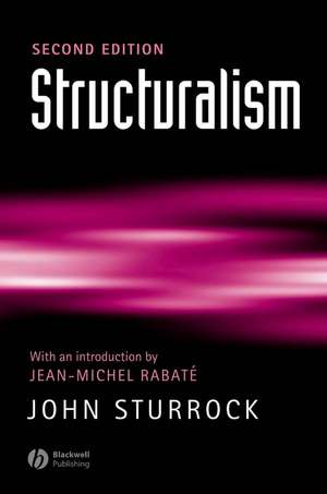 Structuralism 2e P de Sturrock
