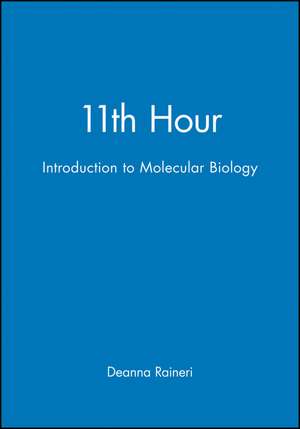 Introduction to Molecular Biology de D Raineri