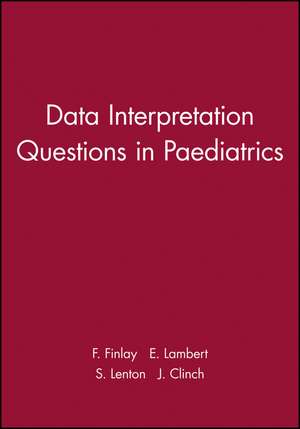 Data Interpre Quest Paediatrics de Finlay