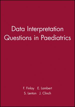 Data Interpretation Questions in Paediatrics de Finlay