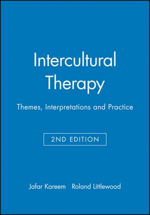 Intercultural Therapy 2e de J Kareem