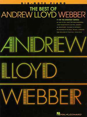 The Best of Andrew Lloyd Webber: 2nd Edition de Lloyd Webber Andrew