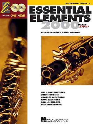 Essential Elements for Band - BB Clarinet Book 1 with Eei (Book/Media Online)