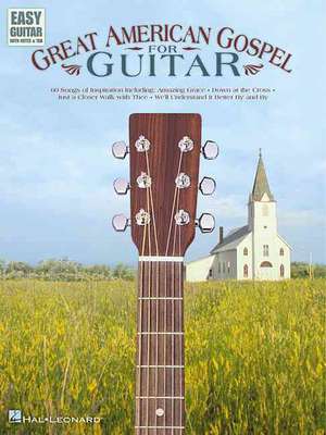 Great American Gospel for Guitar de Hal Leonard Corp