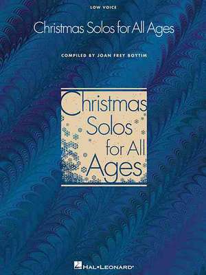 Christmas Solos for All Ages - Low Voice: Low Voice de Joan Boytim