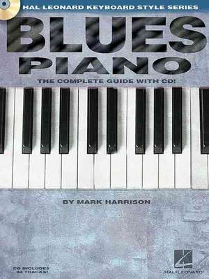 Blues Piano Book/Online Audio de Mark Harrison